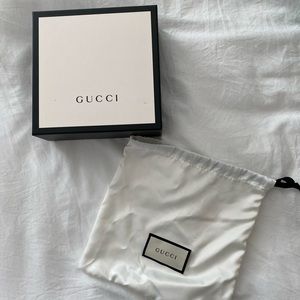 GUCCI BOX & DUSTBAG